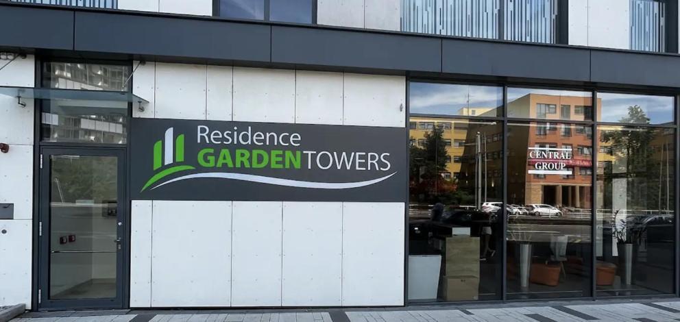 Residence Garden Tower - Parking Praag Buitenkant foto