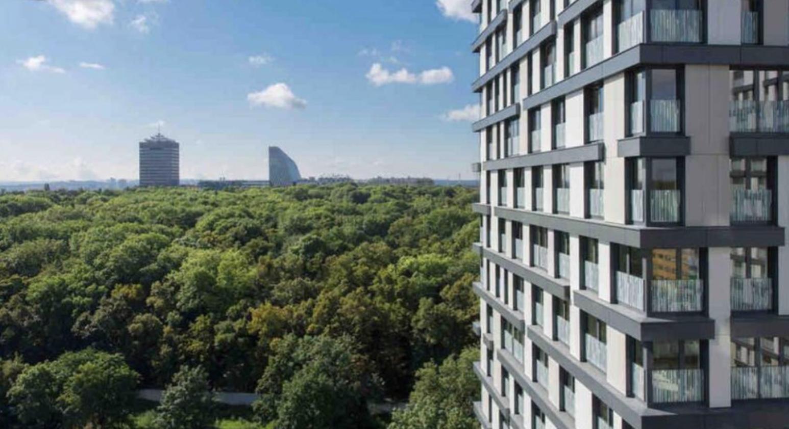 Residence Garden Tower - Parking Praag Buitenkant foto